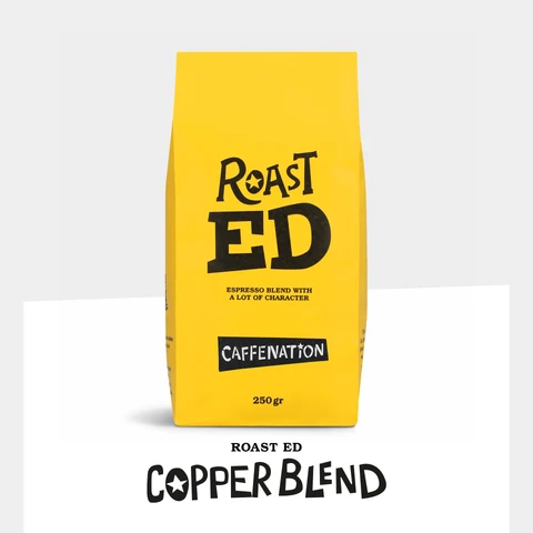 Roast ED Espresso Blend COPPER Edition 250 g coffee bag