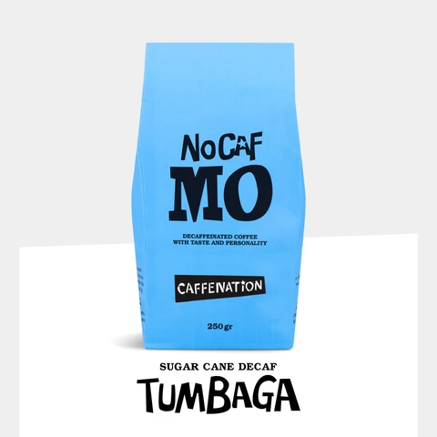 Sugar Cane Decaf TUMBAGA 26 coffee bag